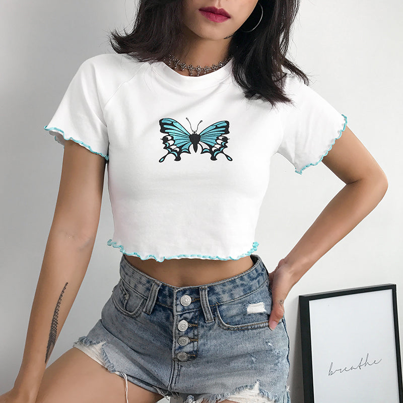 Áo Dáng Crop Top - Trang phục