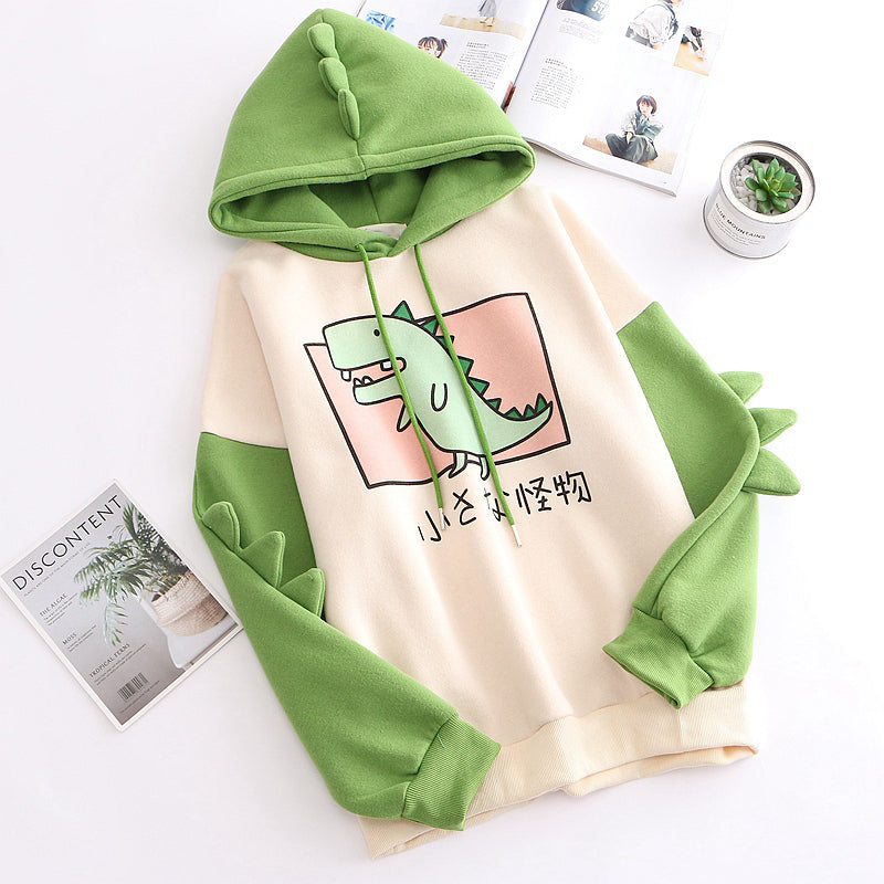 Cute dinosaur outlet hoodie