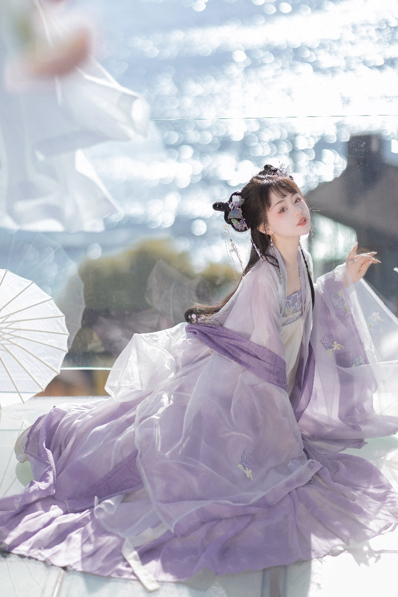 Purple Han Element Hanfu UB98162