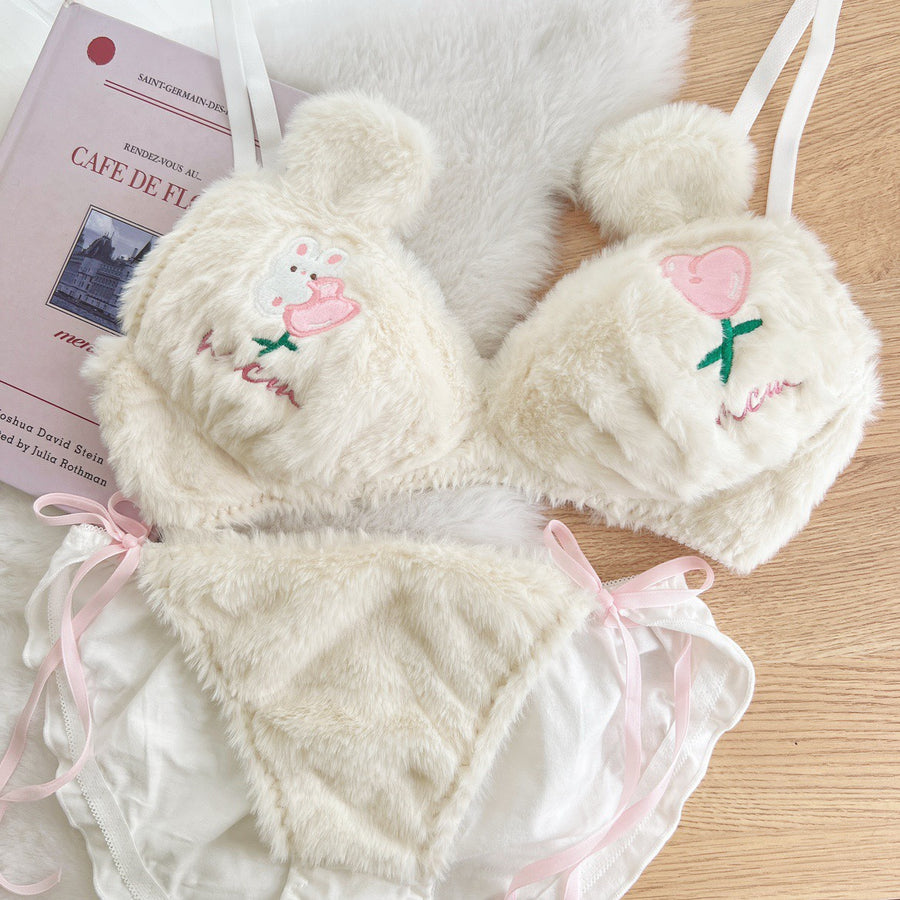 Cute plush underwear collection🐰🐻💕 Tell me which one do you