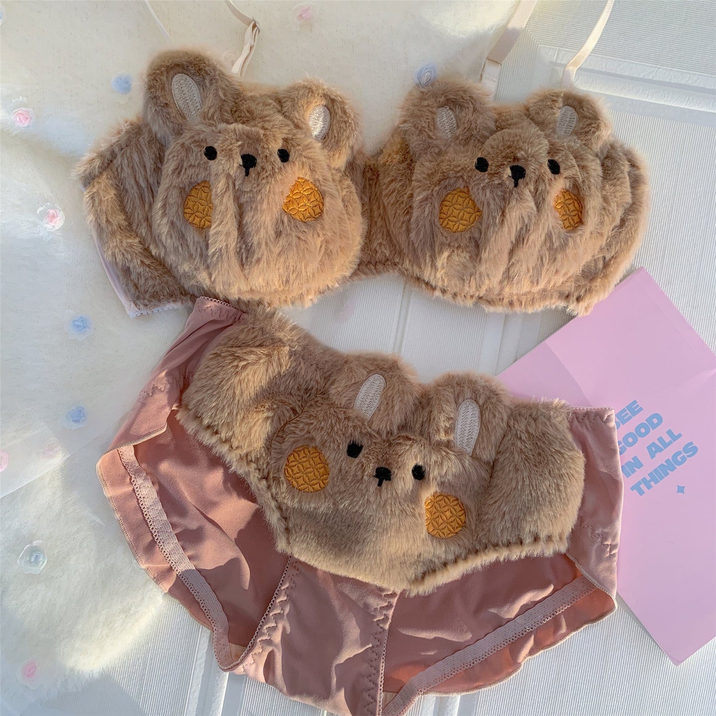 Cute Plush Underwear Set UB99432