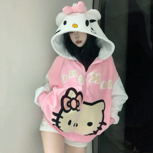 Cute Plush Sweatshirt UB99401