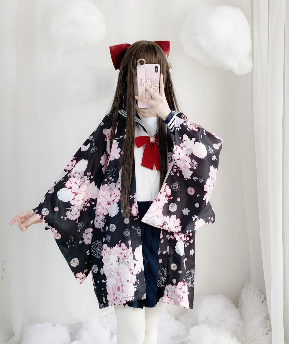 Cherry Blossom Haori Yukata UB98414 – Uoobox