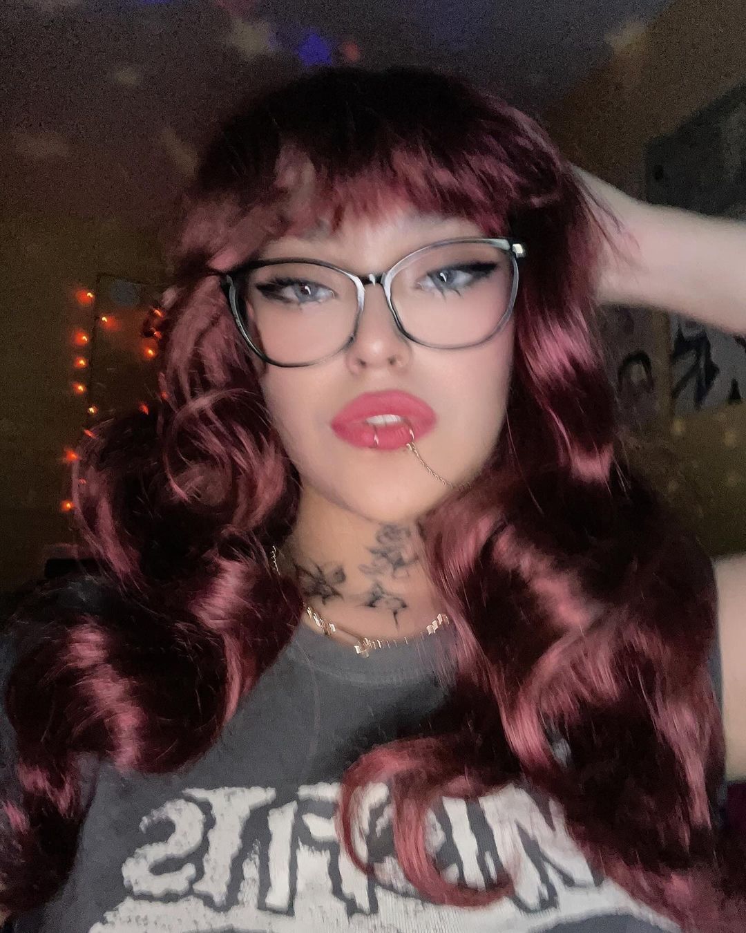 "LOLITA RED BIG WAVY" WIG S040106