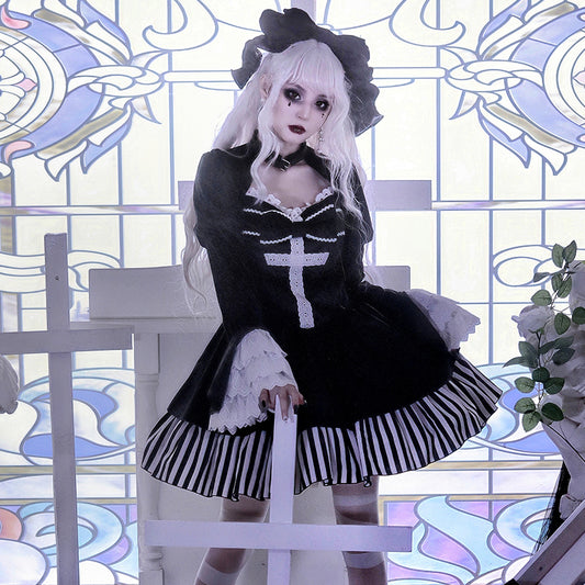 Gothic Dark Lolita Dress UB58589