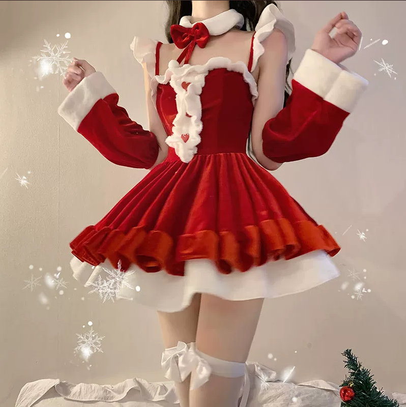 Sweet Cute Christmas Dress UB99393