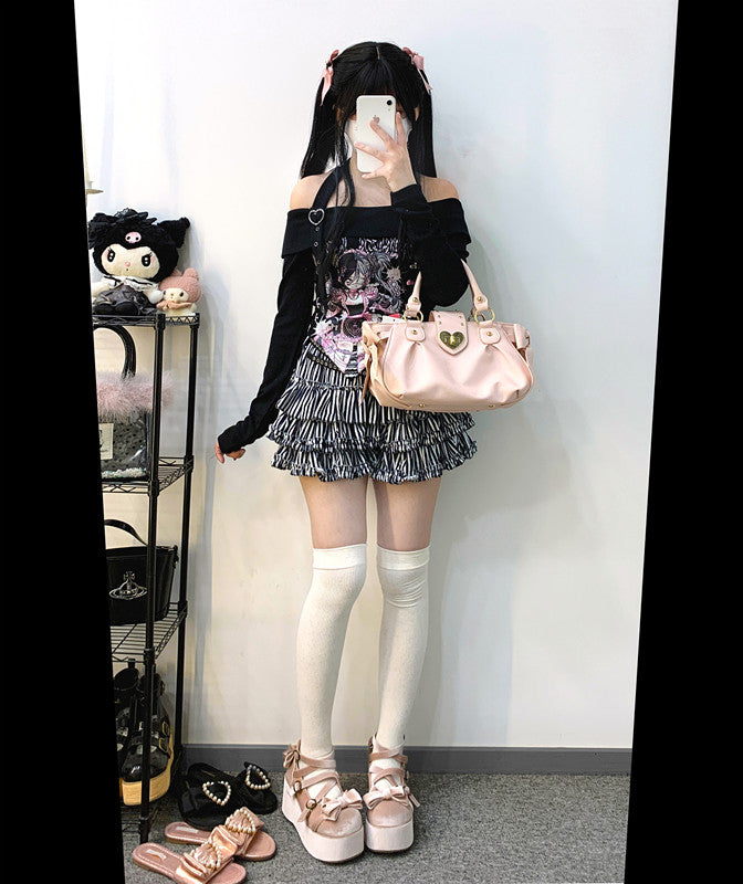 Anime Print Hoodie UB99231