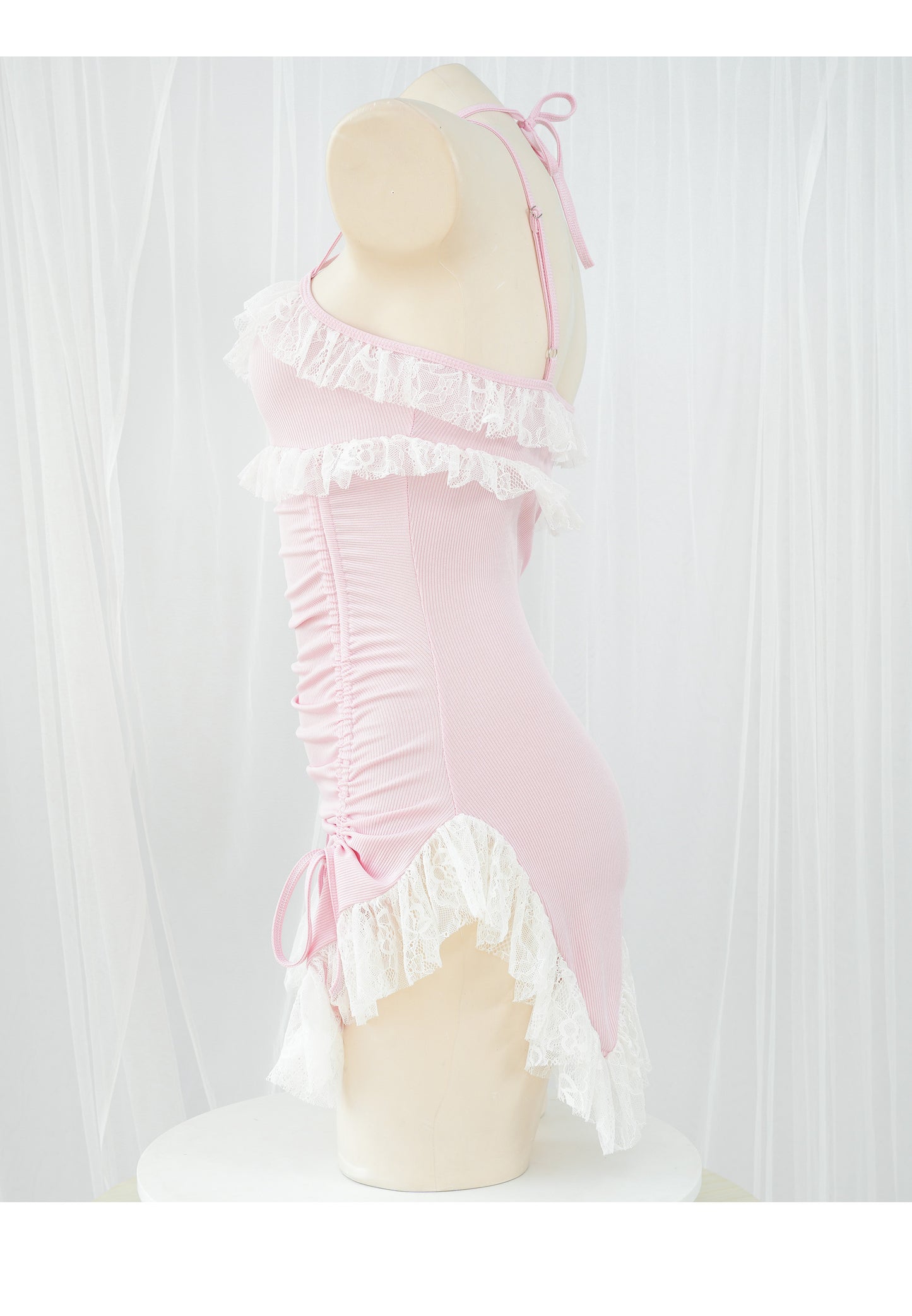 Pink suspender dress  UB98700