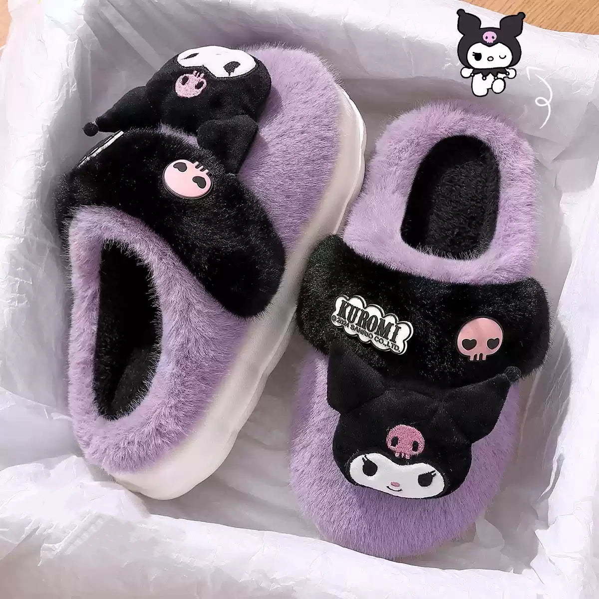 Cute cartoon warm slippers UB107