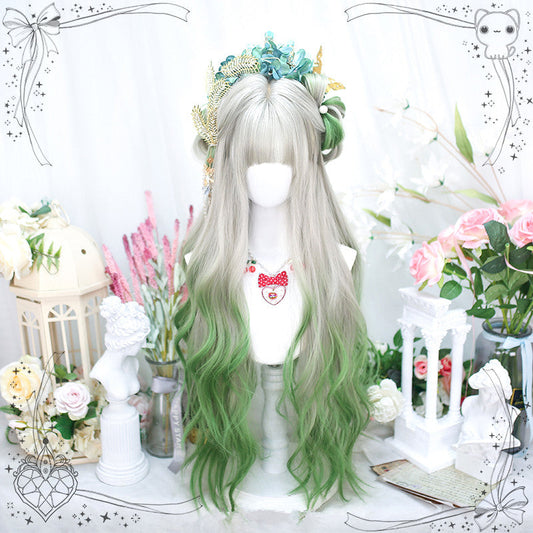 Lolita Gradient Long Curly Wig UB98858