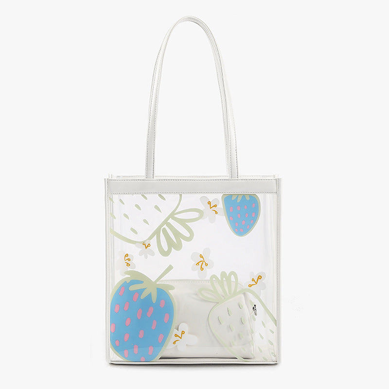 "SWEET FRUIT PRINT TRANSPARENT" BAG UB2417