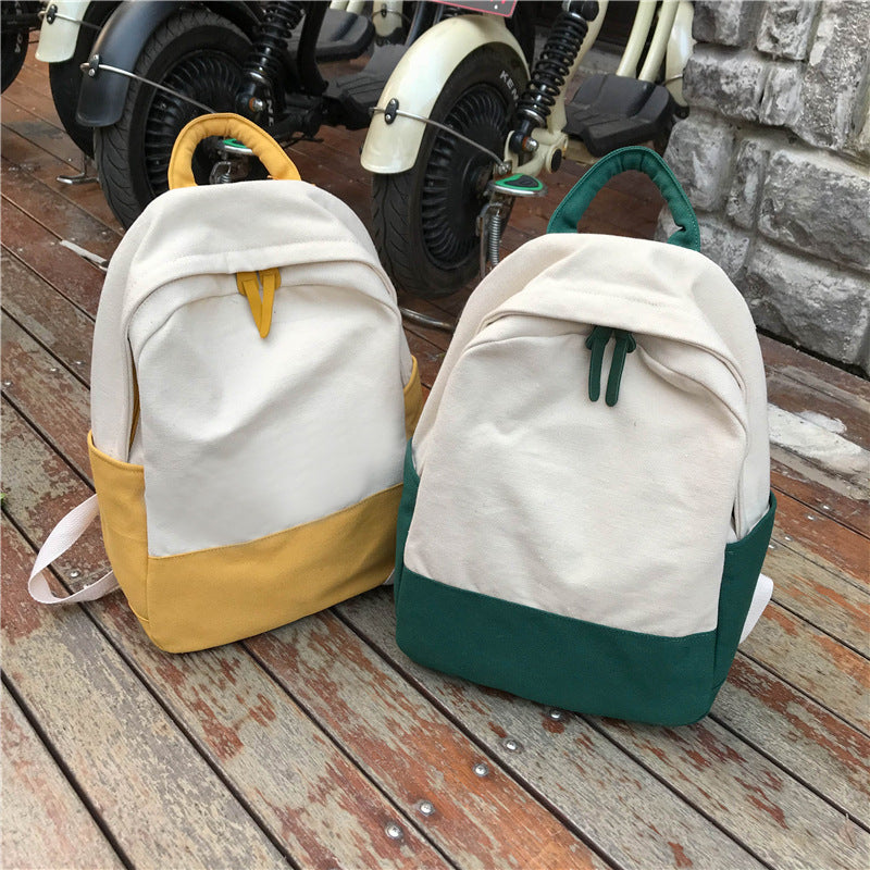 "CUTE PASTEL CANVAS" BACKPACK K081103