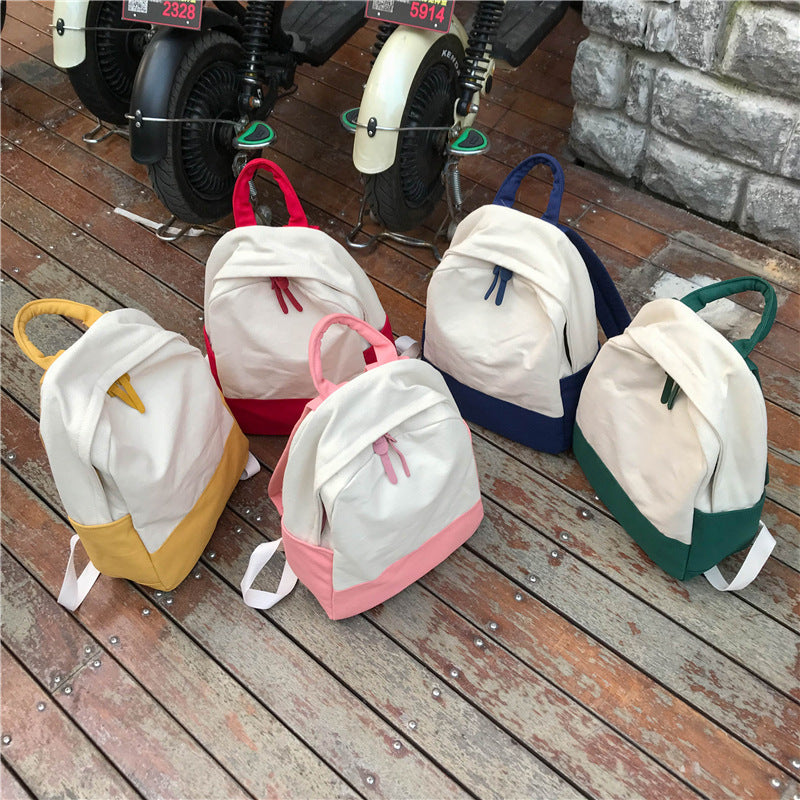 "CUTE PASTEL CANVAS" BACKPACK K081103