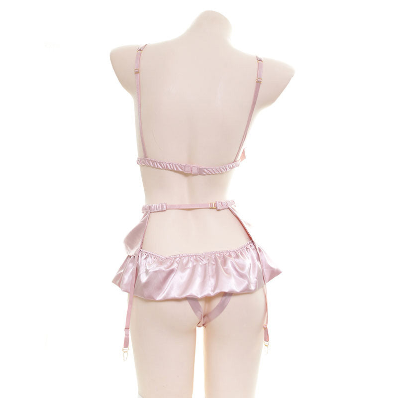 Pink Bow-knot Lingerie Set EV4086