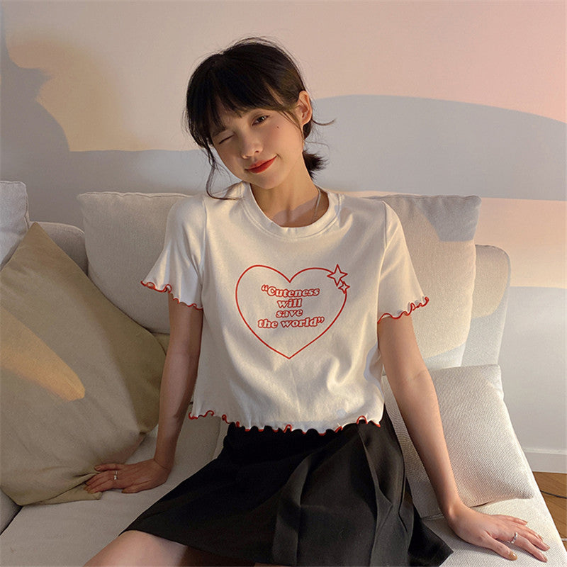 "CUTENESS WILL SAVE THE WORLD" T-SHIRT N052604