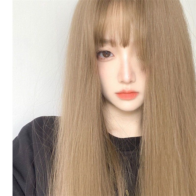 Sweet Blonde Long Straight Wig UB6146