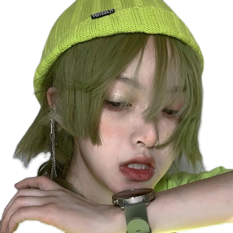 Green Short Wig UB6222