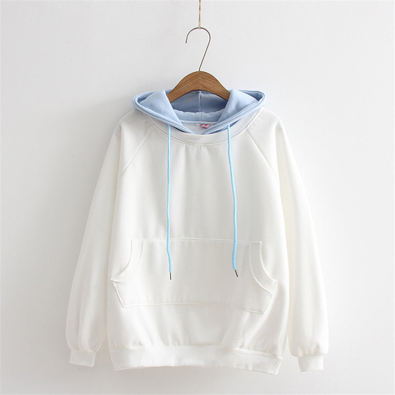 Plain 2025 pastel hoodie