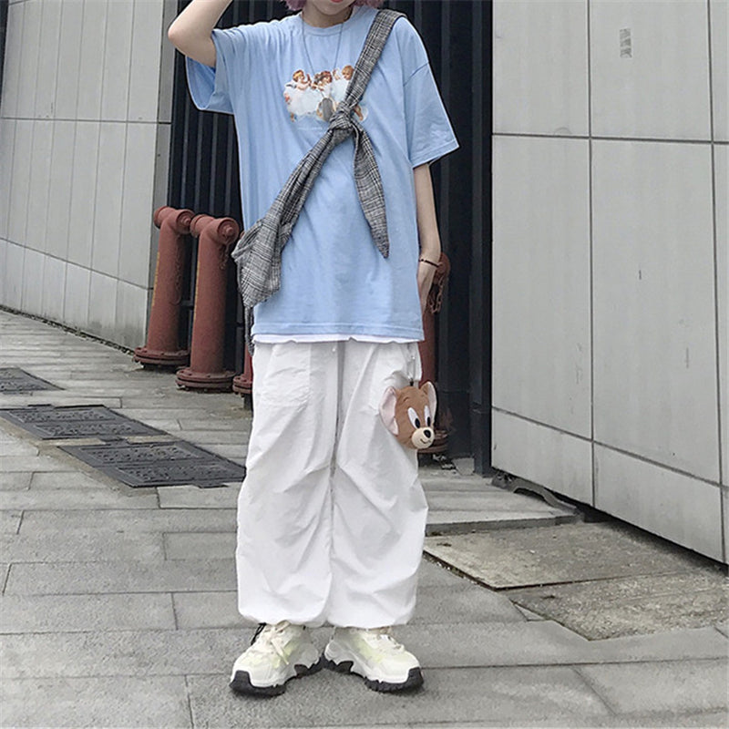 "WHITE HARLAN" TROUSERS N081809