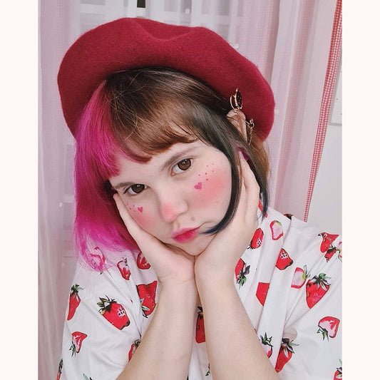 [@dearlaissv] "CUTE METAL CAT" BERET K061418REVIEW