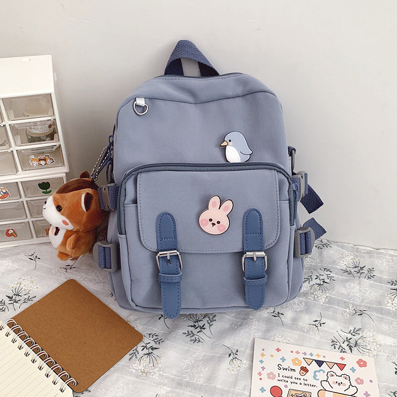 HARAJUKU PURE COLOR CUTE BACKPACK UB2606