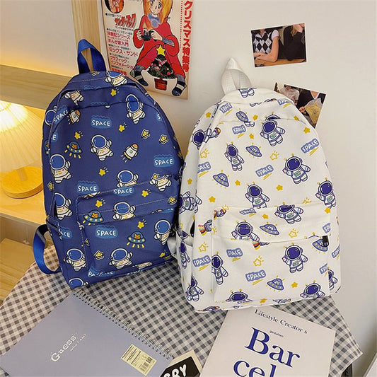 CUTE BEAR/BUNNY/SPACEMAN PRINT BACKPACK UB2608