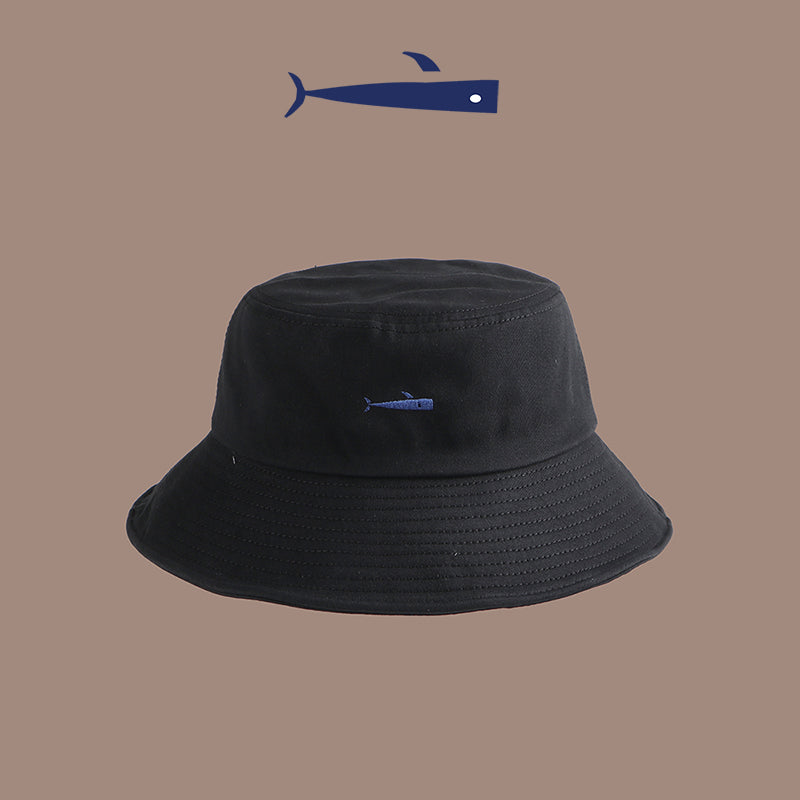 "FISH EMBROIDERY FISHERMAN" HAT N051803