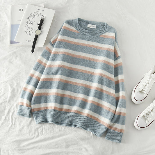 "THREE STRIPE" SWEATER N091007