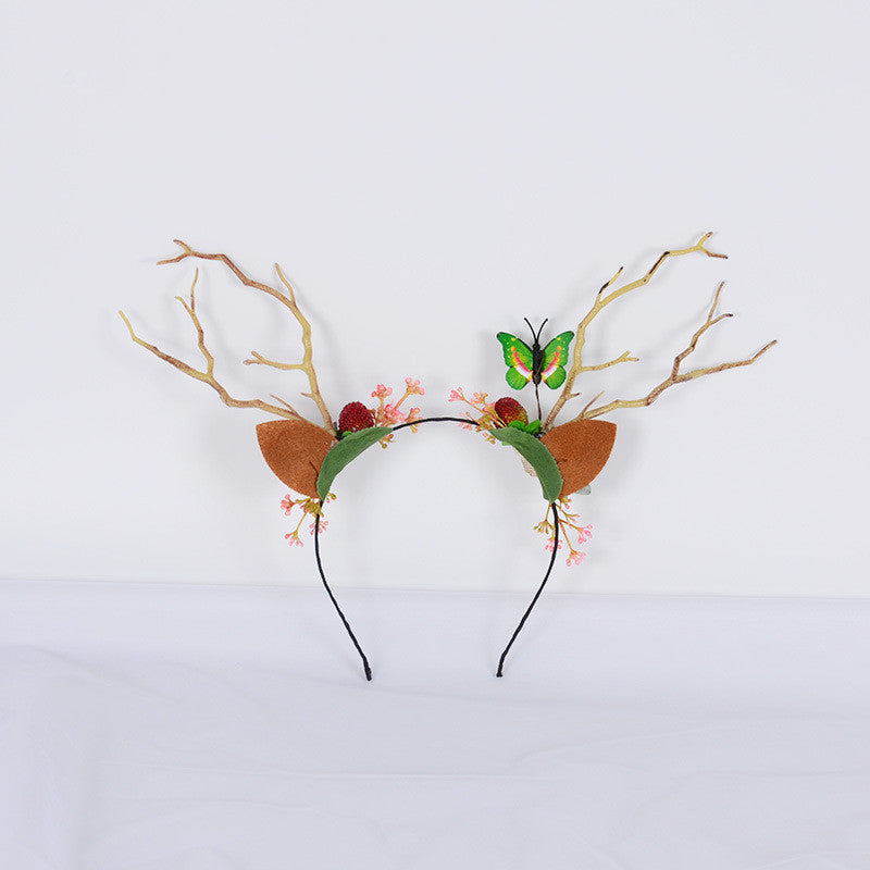 "BUTTERFLY ANTLER" HEADBAND N083101