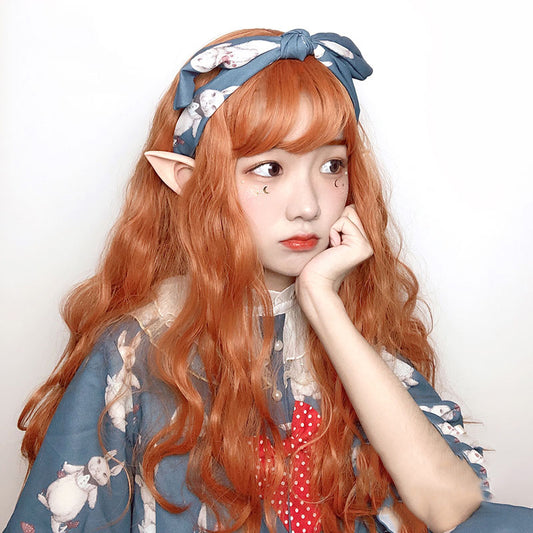 "LOLITA PUMPKIN LONG CURLY" WIG N090901