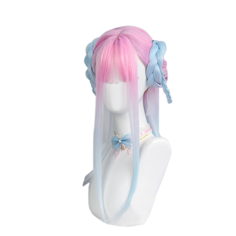 [@j.kiwi.d] "LOLITA PINK BLUE GRADIENT" WIG N012207