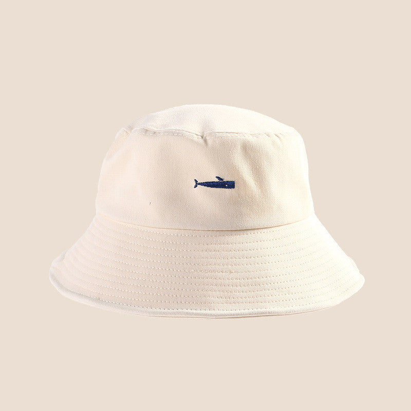 "FISH EMBROIDERY FISHERMAN" HAT N051803