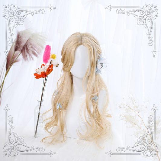 "LOLITA LIGHT BLONDE MID LENGTH CURLY" WIG N102703