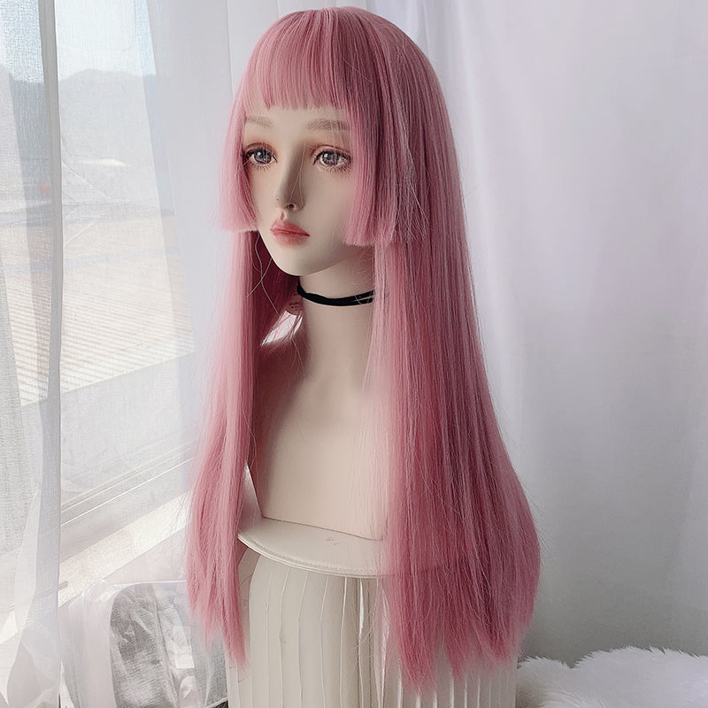 "LOLITA PINK PRINCESS CUT LONG STRAIGHT" WIG N032402