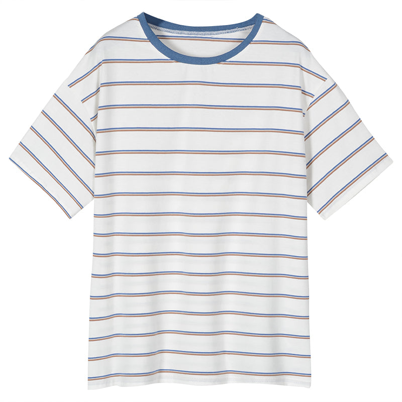 "BLUE WHITE PINSTRIPE" T-SHIRT UB2353