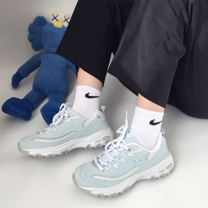 ULZZANG LIGHT BLUE SNEAKERS UB2748 Uoobox