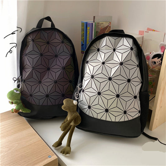 "DIAMOND CHECK ULZZANG" BACKPACK N082505