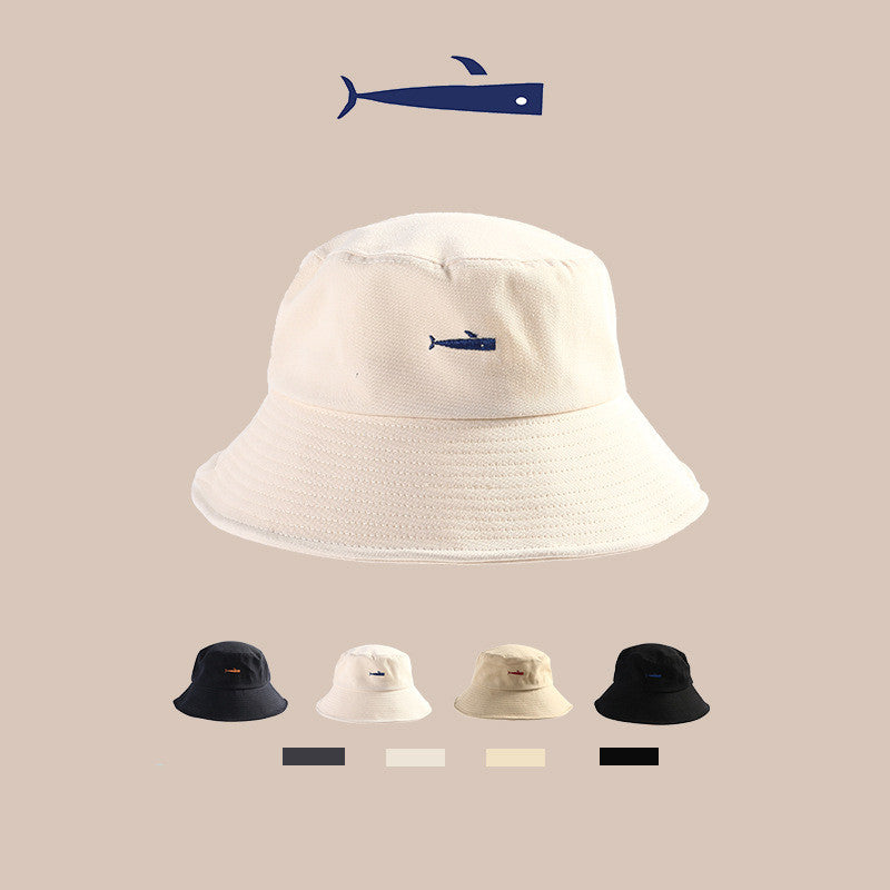 "FISH EMBROIDERY FISHERMAN" HAT N051803