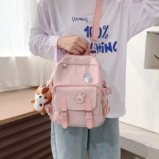 HARAJUKU PURE COLOR CUTE BACKPACK UB2606