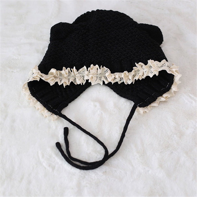 "CAT EAR WOOL" HAT N092407