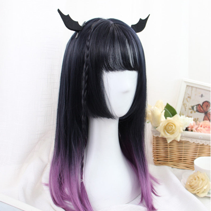 "GRADIENT PURPLE LONG STRAIGHT" WIG D050507