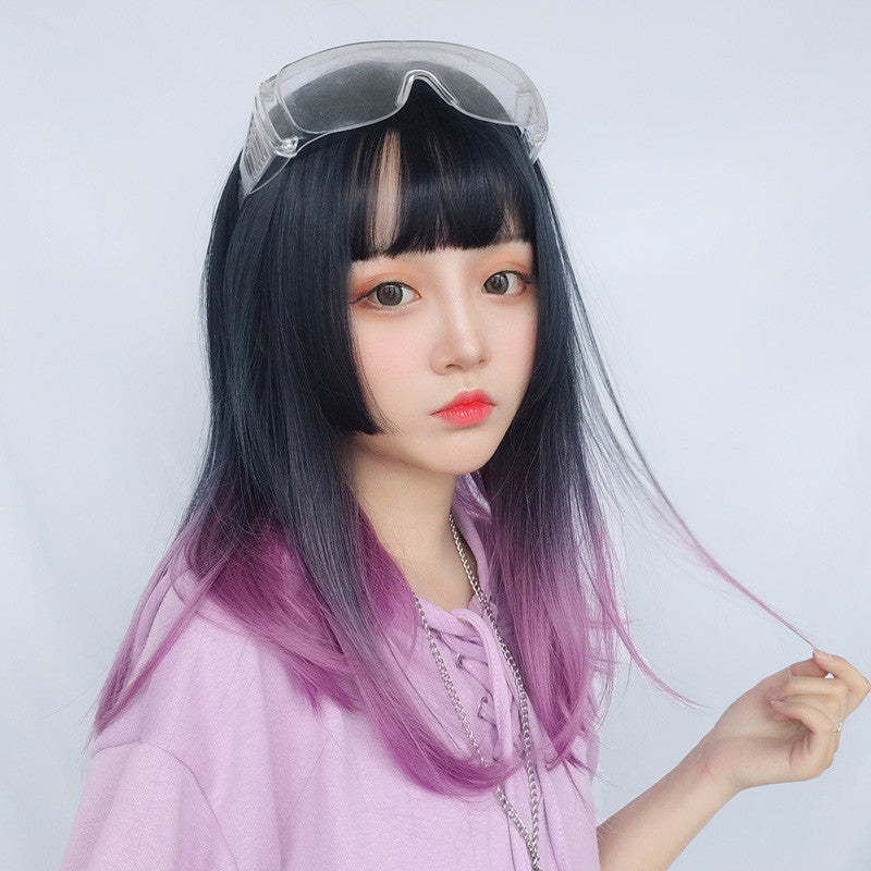 "GRADIENT PURPLE LONG STRAIGHT" WIG D050507