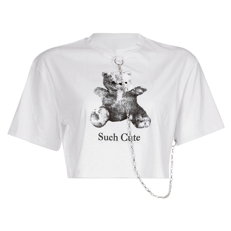 "SUCH CUTE BEAR" T-SHIRT D042407