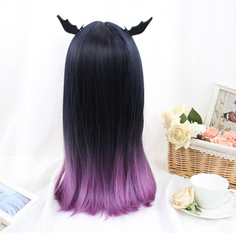 "GRADIENT PURPLE LONG STRAIGHT" WIG D050507